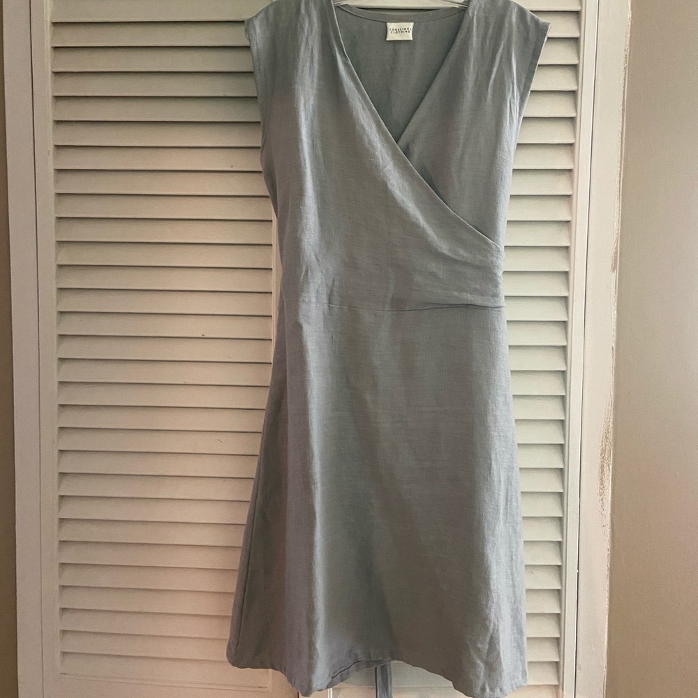 Conscious Clothing Flora Wrap Dress